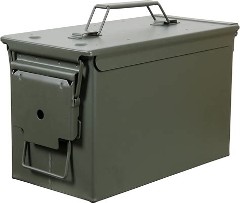 steel ammo box|50 caliber metal ammo box.